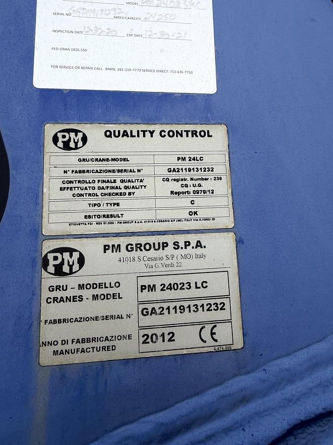 Used 2013 KENWORTH T800 KNUCKLE BOOM 