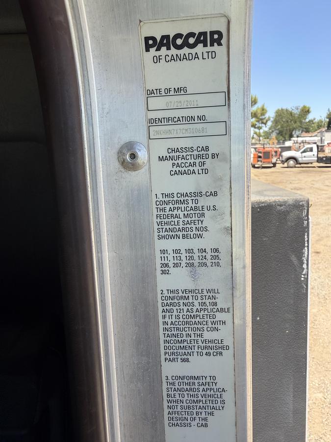 Used 2012 KENWORTH T370 SERVICE TRUCK 