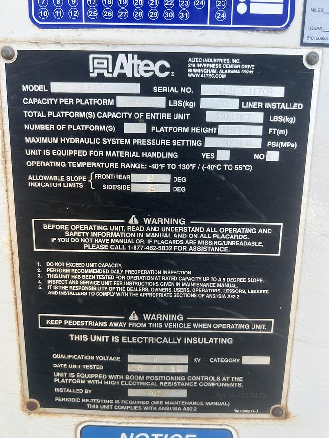 Used 2012 Peterbilt 348