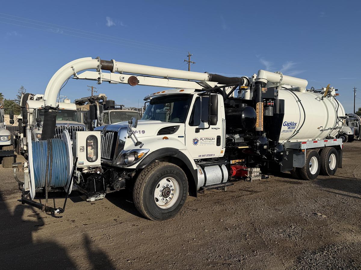 Used 2010 GAPVAX MC2008 COMBO SEWER CLEANER