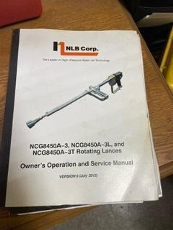 Used 2013 NLB 40,000 PSI WATER BLASTER 