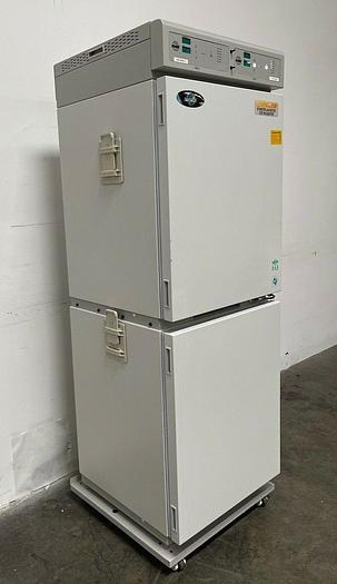 Used Nuaire NU-8700 Autoflow IR Water-Jacketed CO2 Dual Stacked Incubator
