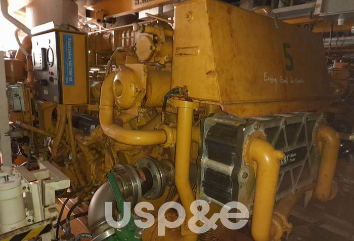 Used 6.9 MW 2011 Used Caterpillar 3516 HD Diesel Generator Sets