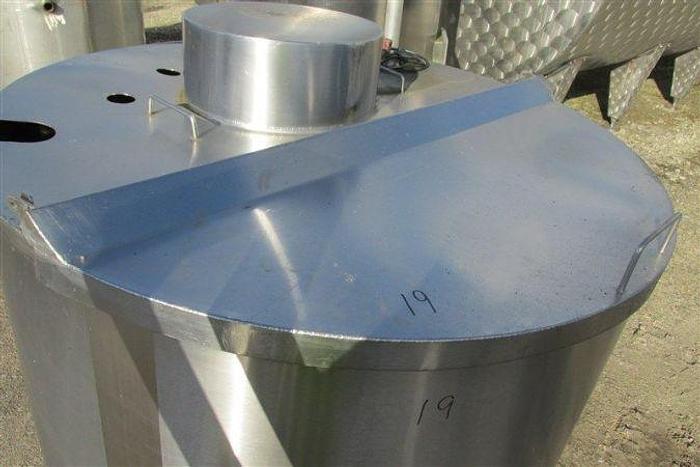 Used 1,250 Litre Stainless Steel Tank
