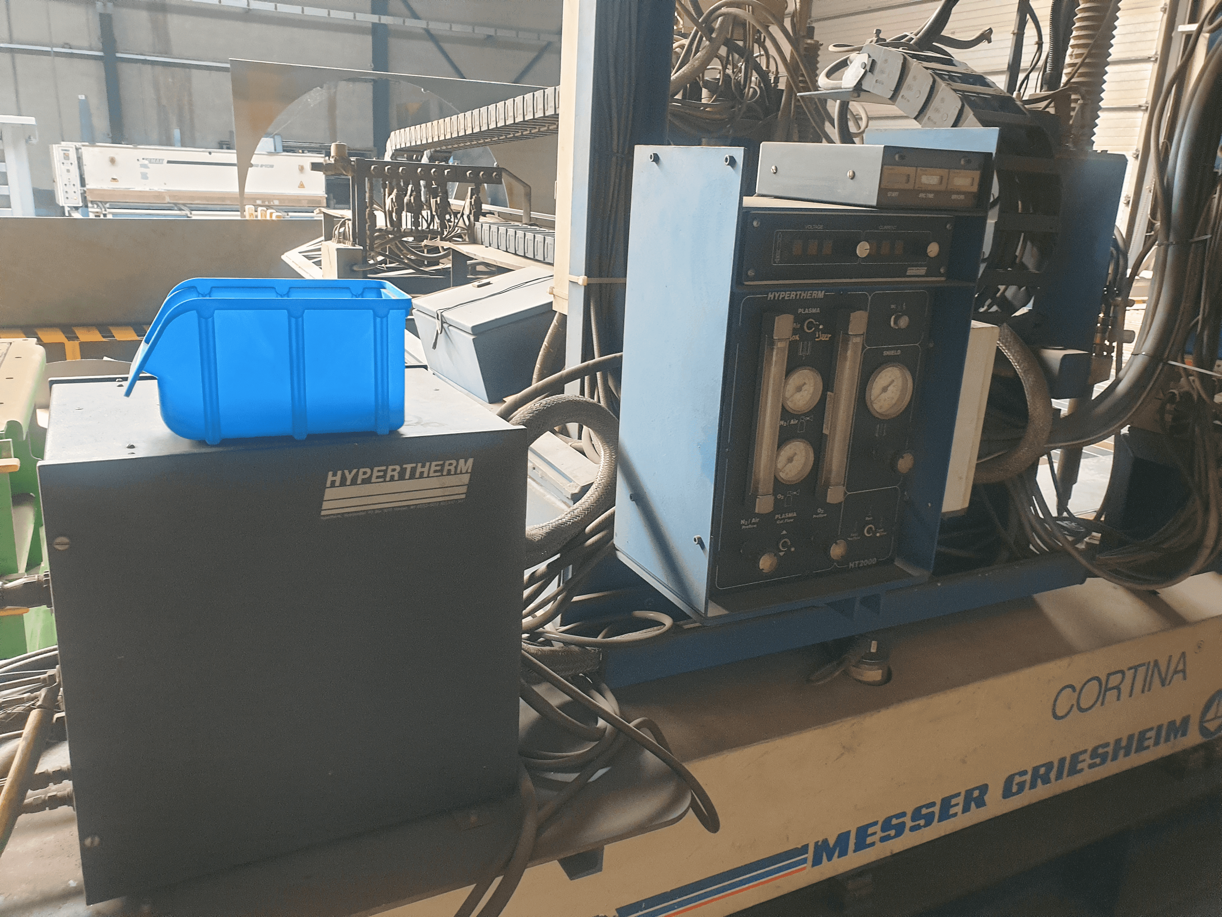 Used Messer Griesheim Cortina M-4000 - Plasma Cutting - 1997