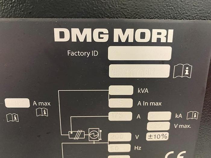 Used 2017 DMG Mori NHX 4000 Horizontal Machining Center