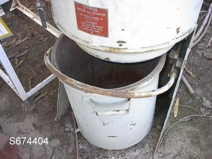 Used Dust Collector, Baghouse, 22 SF, Spencer, #S674404