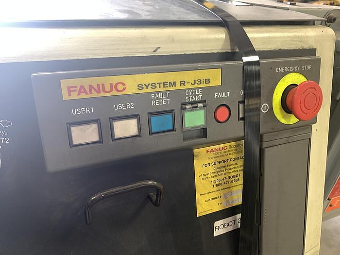 Used FANUC M16iB/20 6 AXIS CNC ROBOT WITH FANUC RJ3IB CONTROLLER