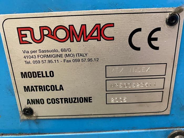 Used 2005 Euromac MTX INDEX CNC Punching Machine