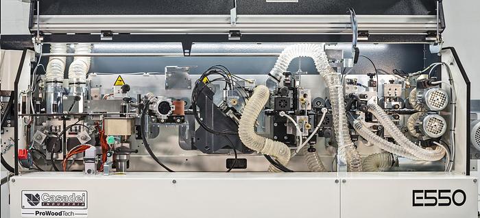 BORDATRICE CASADEI-INDUSTRIA E550 industria 4.0  con rettifiche  gruppo incollaggio PUR - PRONTA CONSEGNA  - in OFFERTA