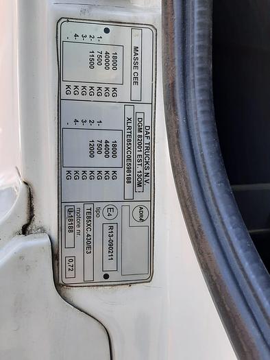 Gebruikt 2003 DAF 85 CF euro 3 manual