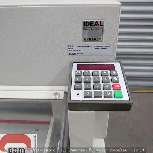 Used Ideal 4810-95 Guillotine