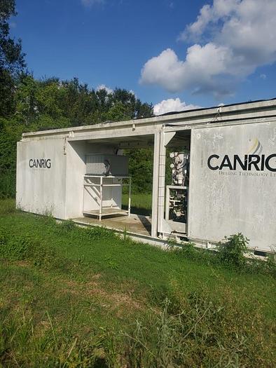 Usato Canrig 1275AC-681 Topdrive with New service loop and VFD house.