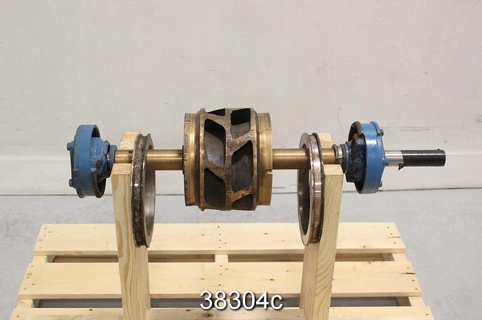 Used Goulds 3405 M 8x10x12 DV Pump Rotating Assembly #38304