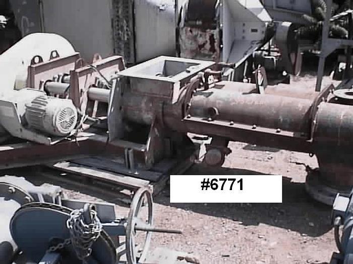 Used 12 IN. X 5 FT. 6 IN. CHRISTIAN TWIN SCREW EXTRUDER MIXER – S/S