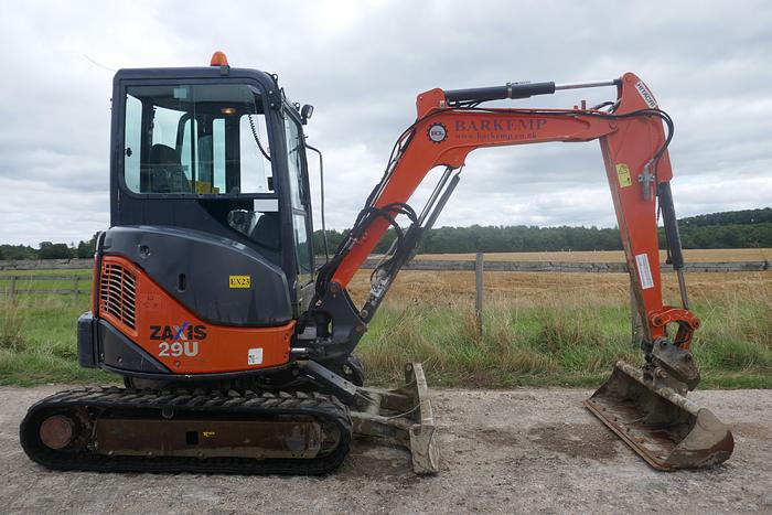 Used 2014 HITACHI ZX29U-3 CLR