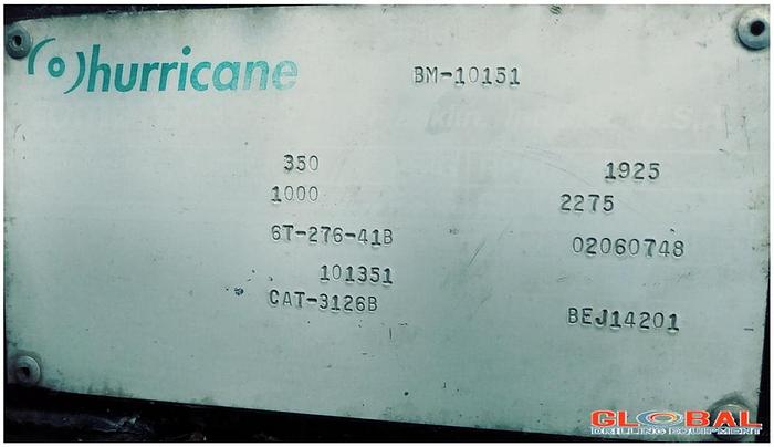 Used Item 0695 : 2006 Hurricane 6T-276-41B / 1000# Air Booster (SOLD)