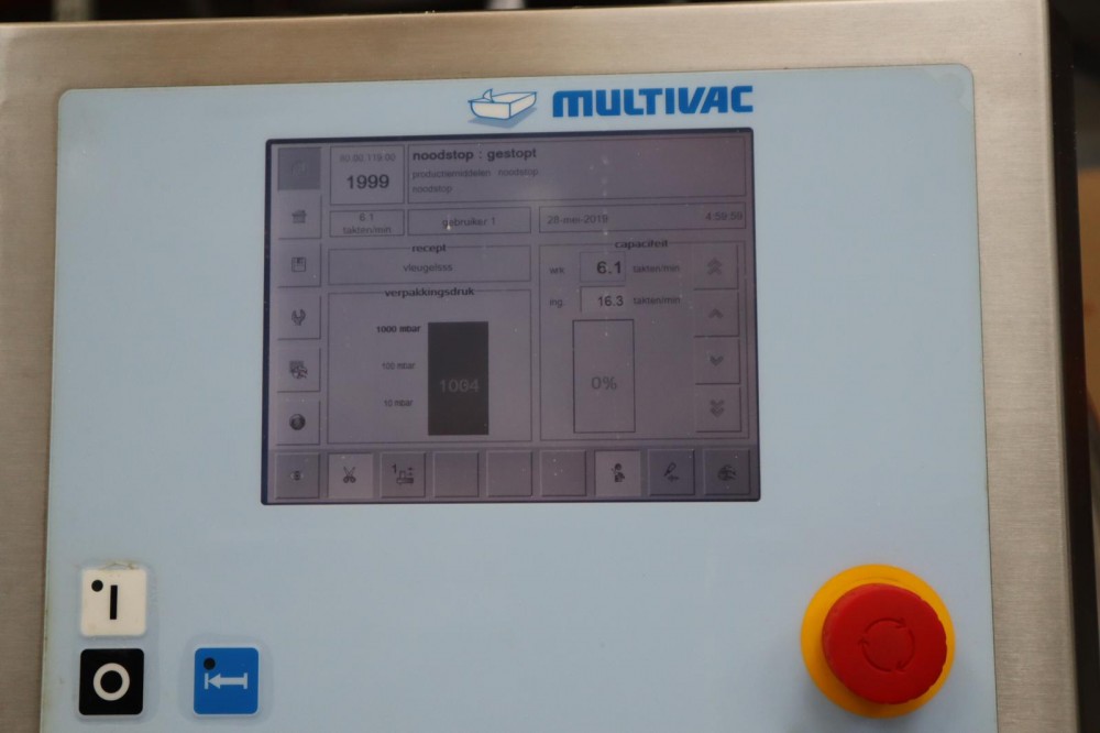 Used Multivac R120 thermoformer