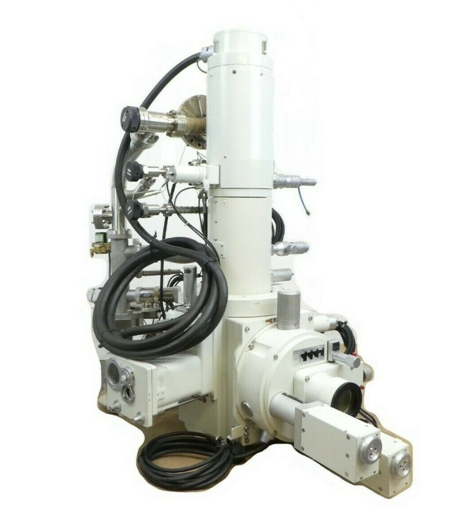 Used JEOL JSM-6300F SEM Scanning Electron Microscope Column Assembly Working Surplus