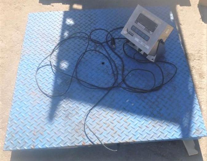 Used Scale, Platform, 36" x 36", Certified Scale, Mdl 2010, 2500 #S743463