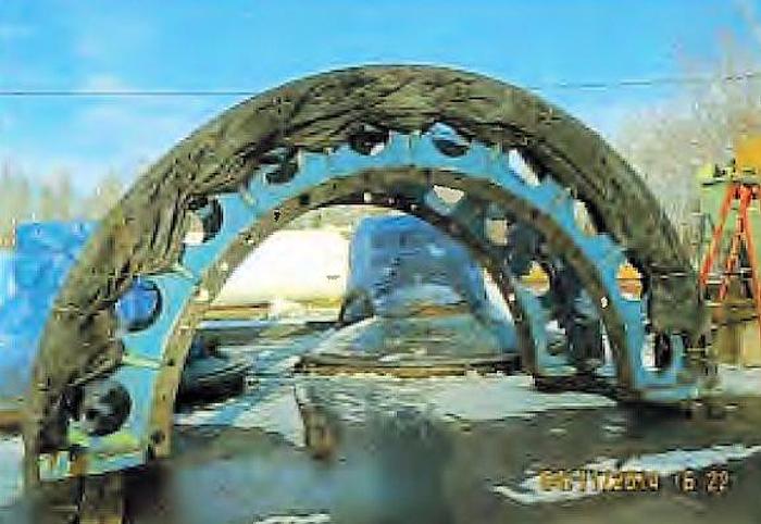 Used Mill, Ball, 12'6" X 16', Dominion, 1,250 HP, #D742154