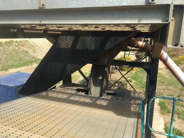 Gebraucht 2014 Terex Kieswaschanlage mit Powercrub 120 Schwertwäsche und Förderbändern