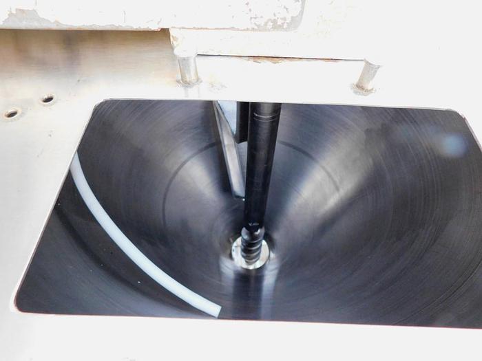 Used MATEER "NEOTRON" AUTOMATIC POWDER FILLER - MODEL 33A WITH CONVEYOR (#9865)