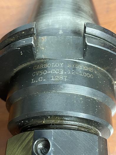 Used USED-CARBOLOY CV50-CC3.12-1000 CAT 50 COLLET HOLDER TG100