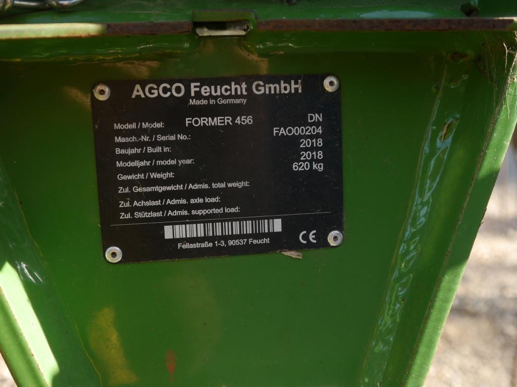 Used Fendt Former 456 Hay Rake