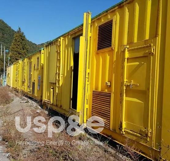 Used 3 MW 2000 Used Caterpillar 3516B HFO Generator Sets