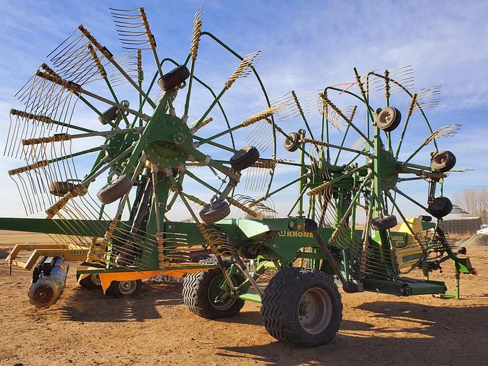 Used 45' Krone TC1370 Rotary Rake ** Like New **