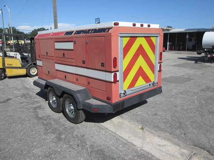 Used 2011 Bauer T-Com25H Compressor Mobile Breathing Air Trailer