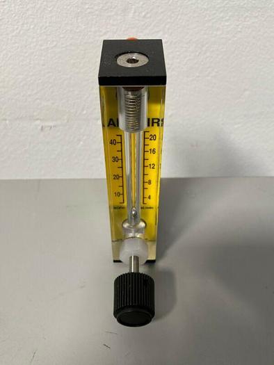 Used Cole Parmer 34500-60 ACRY-010035 Flowmeter Kit with Valve 40 SCFH
