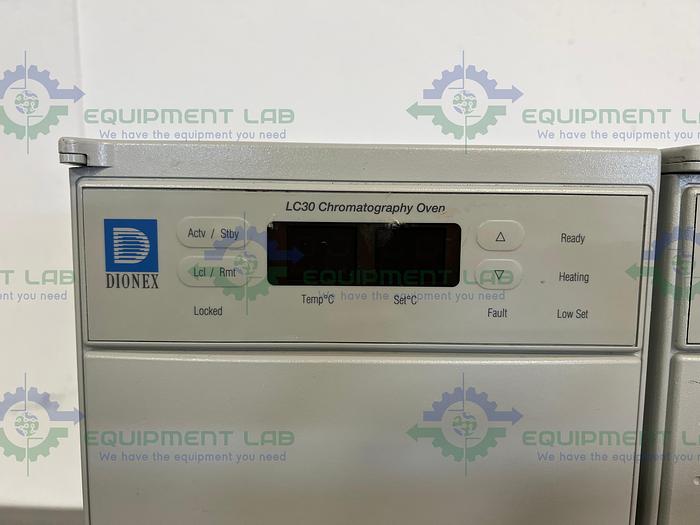 Used Lot of 2 - Dionex  LC-30  Chromatography Oven