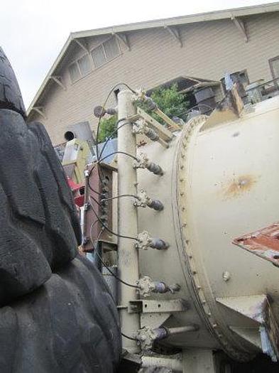 Used Dust Collector, Baghouse, 140 SF, Pulse, Round Tank, C/st #S737884