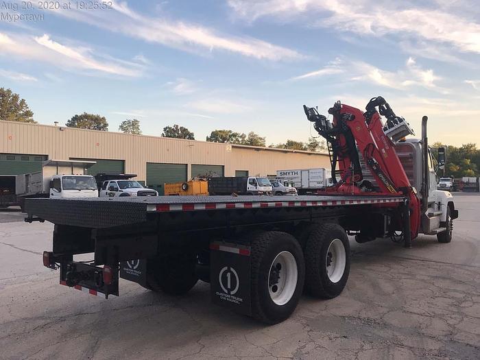 Used 2014 Western Star 4700 6x4 Flatbed Grapple Truck - MT2034