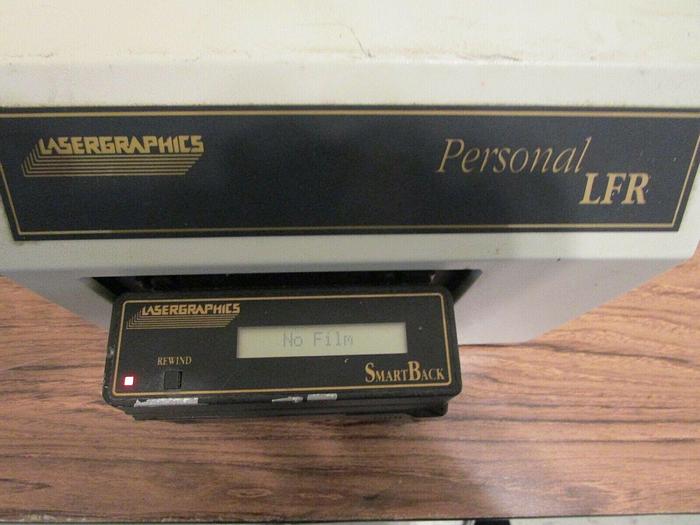 Used LASERGRAPHICS PERSONAL LFR - powers on