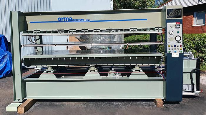 Used 1995 ORMA macchine Italy Veneer press ORMA NPC 3000, 2 decks