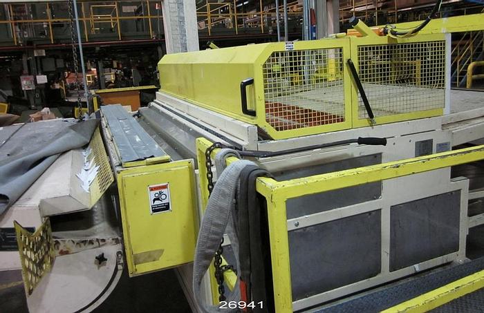 Used Core Link Ab  Core Link 94" Core Peeler With Compass System Scrap Handling System And 60 Hp Trim Shredder/Blower.  This Unit Will Unwind/ Slit/And Blow Paper Left On A Core. #26941