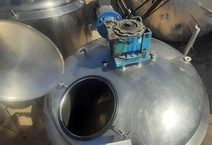 Used Tank, 600 Gallon, S/st, Jkt, Agit, St. Regis #S744639