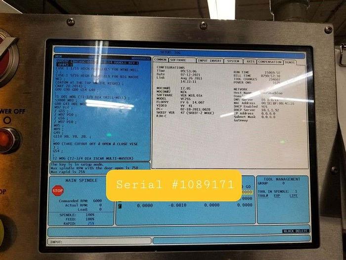 Used 2011 Haas VF-2SS