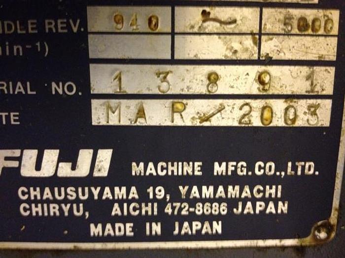 Used FUJI HM-30T1 SINGLE SPINDLE CNC LATHE W/GANTRY & MILLING