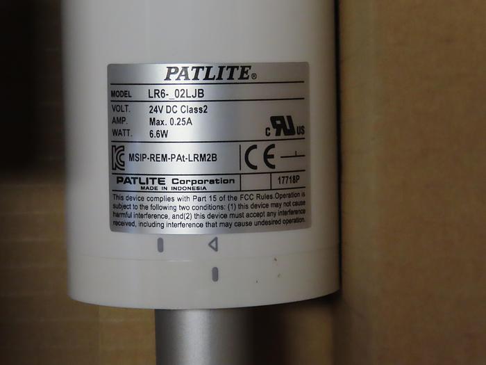 Used PATLITE LIGHT TOWER LR6_02LJB