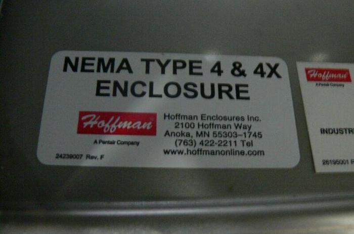 Used Anderson TDL Differential Level Transmitter W/ Stainless Steel Hoffman Enclosure