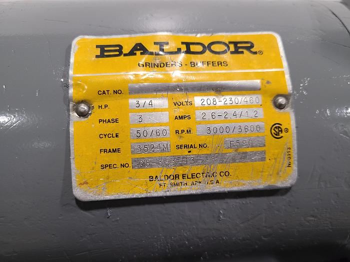 Used Double Head Buffing Polishing Machine with Romanoff Dust Collector