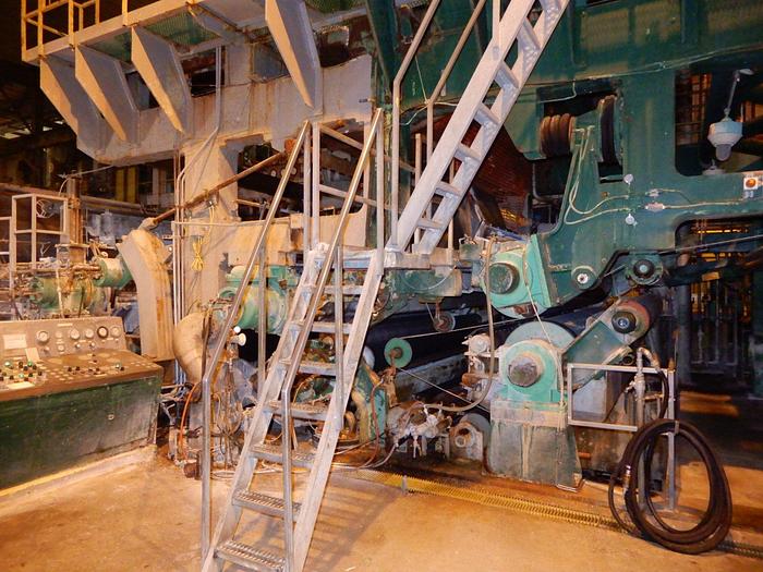 Used 158" (4.00M) TRIM ALLIS CHALMERS- VOITH FOURDRINIER PAPER MACHINE