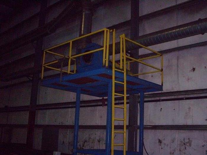 Used ALLIED #40 Material Fan with 30 HP