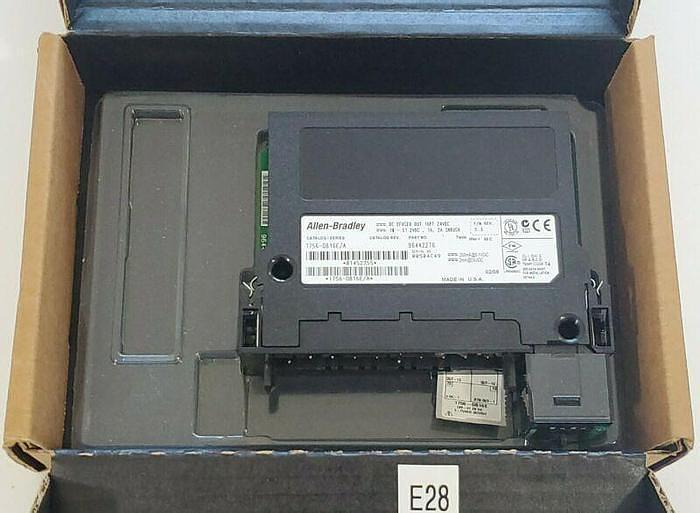 *NEW* ALLEN BRADLEY 1756-0B16E SER A EFUSED OUTPUT MODULE F/W REV 2.4 + WARRANTY