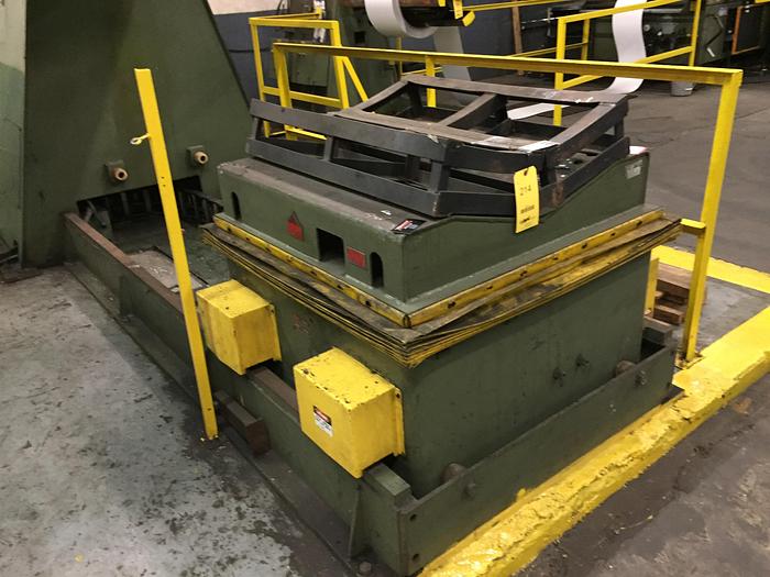 Used 50" WIDE MINSTER SERVO FEED LINE