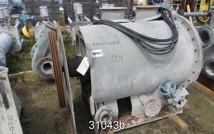 Used Beloit UF24 Low Pulse Horizontal Pressure Screen #31043